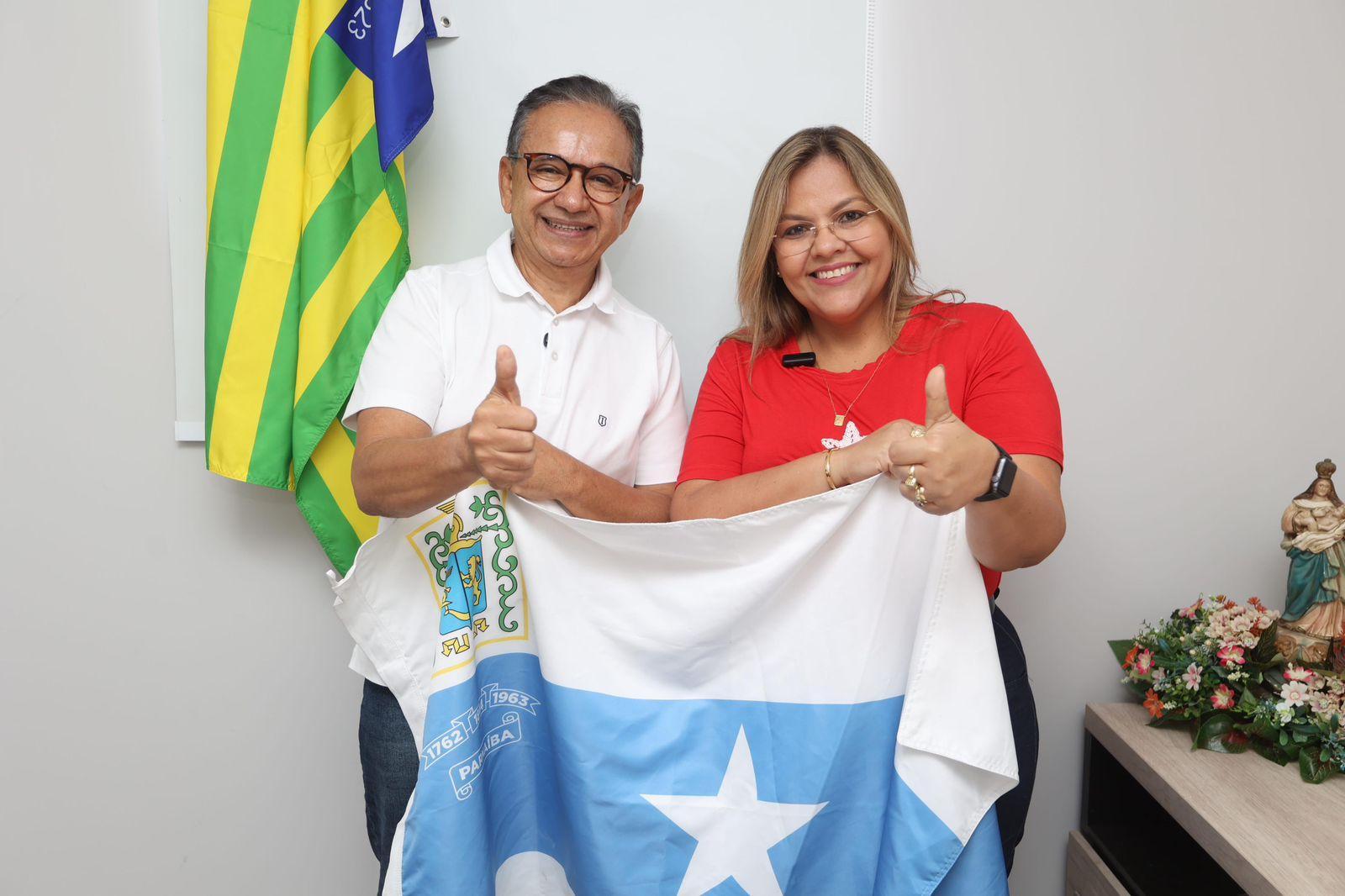 Dr. Hélio Oliveira e Flaviana Veras