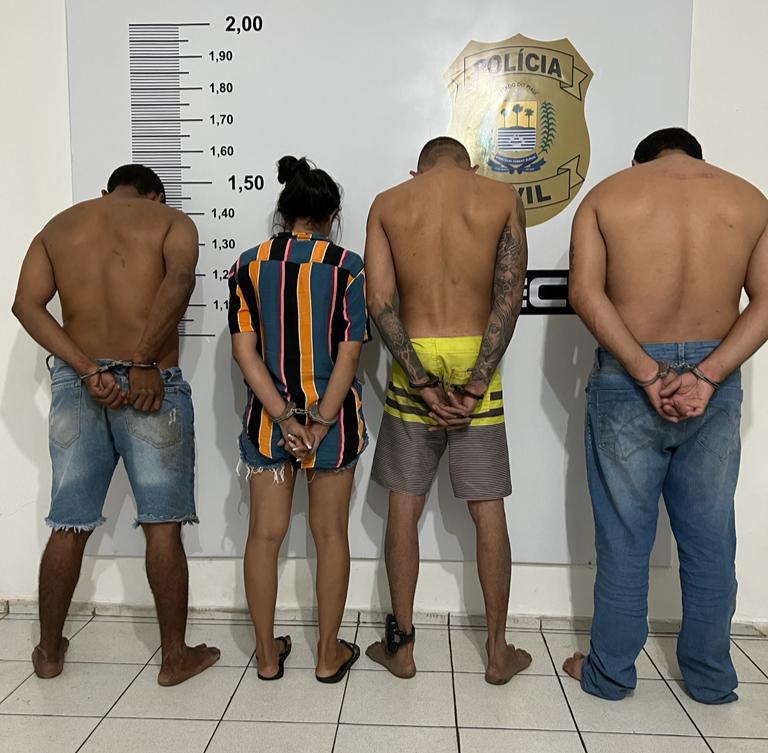 Integrantes do Bonde dos 40 são presos em Teresina