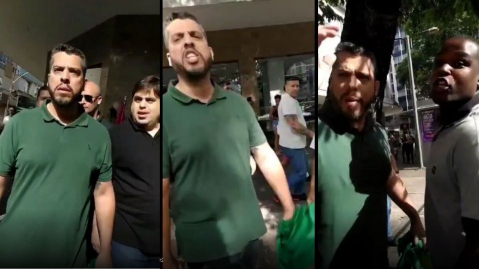 Rodrigo Amorim leva homens armados em ato de Freixo no Rio