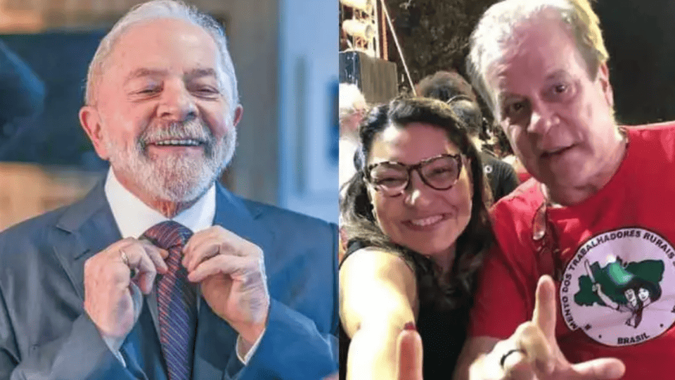 Lula, Janja e Chico Pinheiro