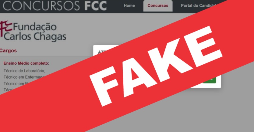 É GOLPE!: Sesapi alerta candidatos sobre site falso que divulga prorrogação do concurso