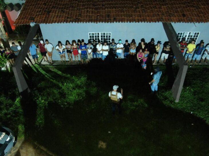 Fiscalização em festa