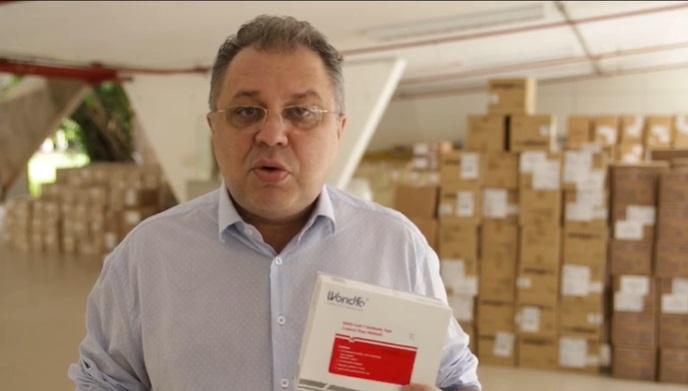 Florentino Neto, secretário de Estado da Saúde