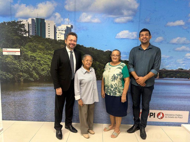 Mesa diretora do CMS se reuniu com o promotor de Justiça Eny Pontes