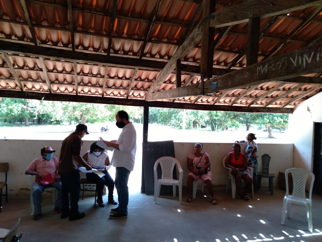 Defensoria realizou atendimento na comunidade