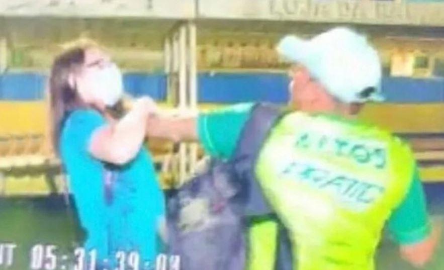 Jornalista é agredida