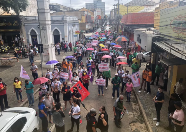 Categorias realizam ato unificado