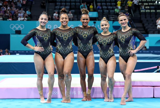Equipe feminina de ginástica artística