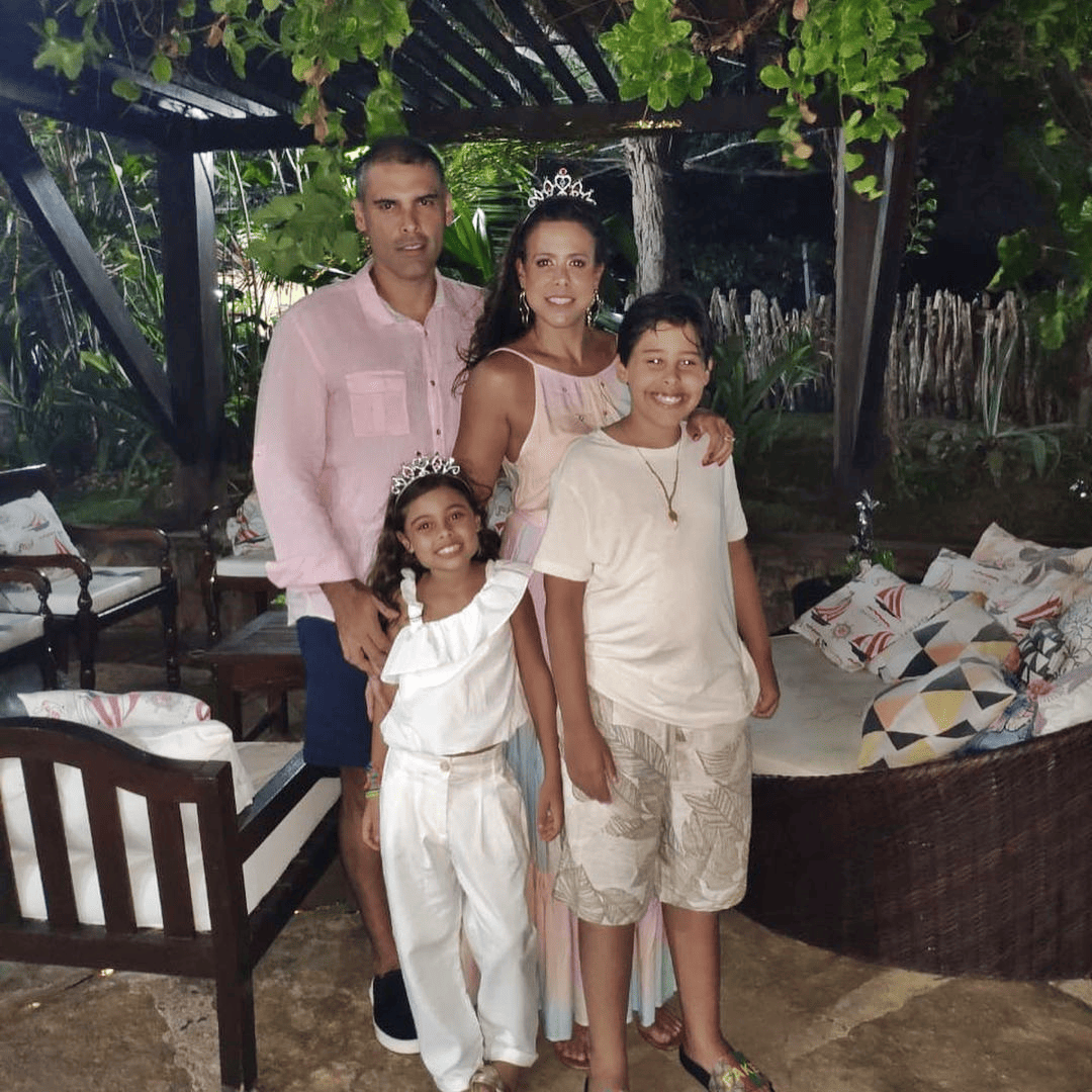 Guilherme Fortes e Família