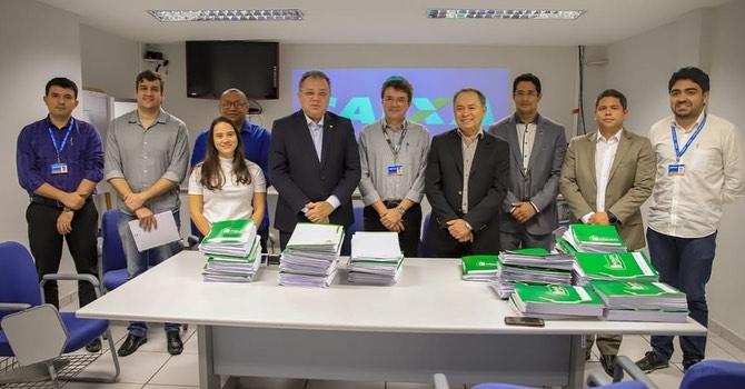 Reunião dos Secretários de Estado do Piauí com o Gerente da Caixa Econômica