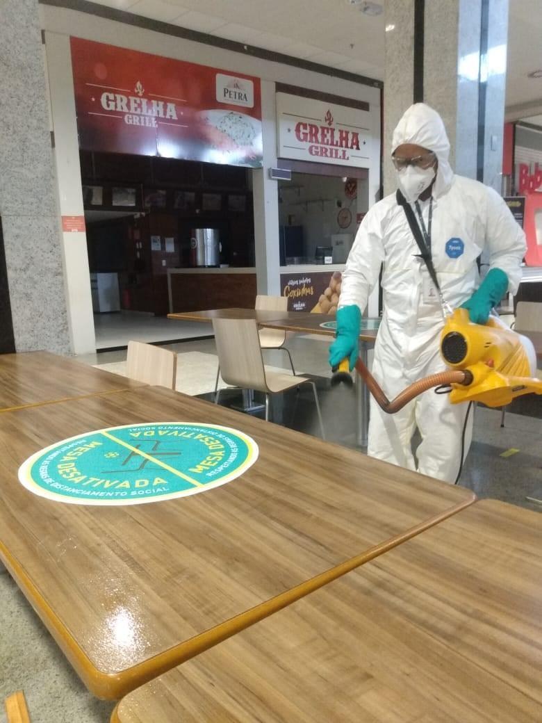 "As medidas sanitárias visam a prevenção da Covid- 19 e a segurança de clientes e colaboradores"