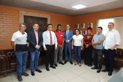 Reunião com representantes do Sintetro e usuários do transporte