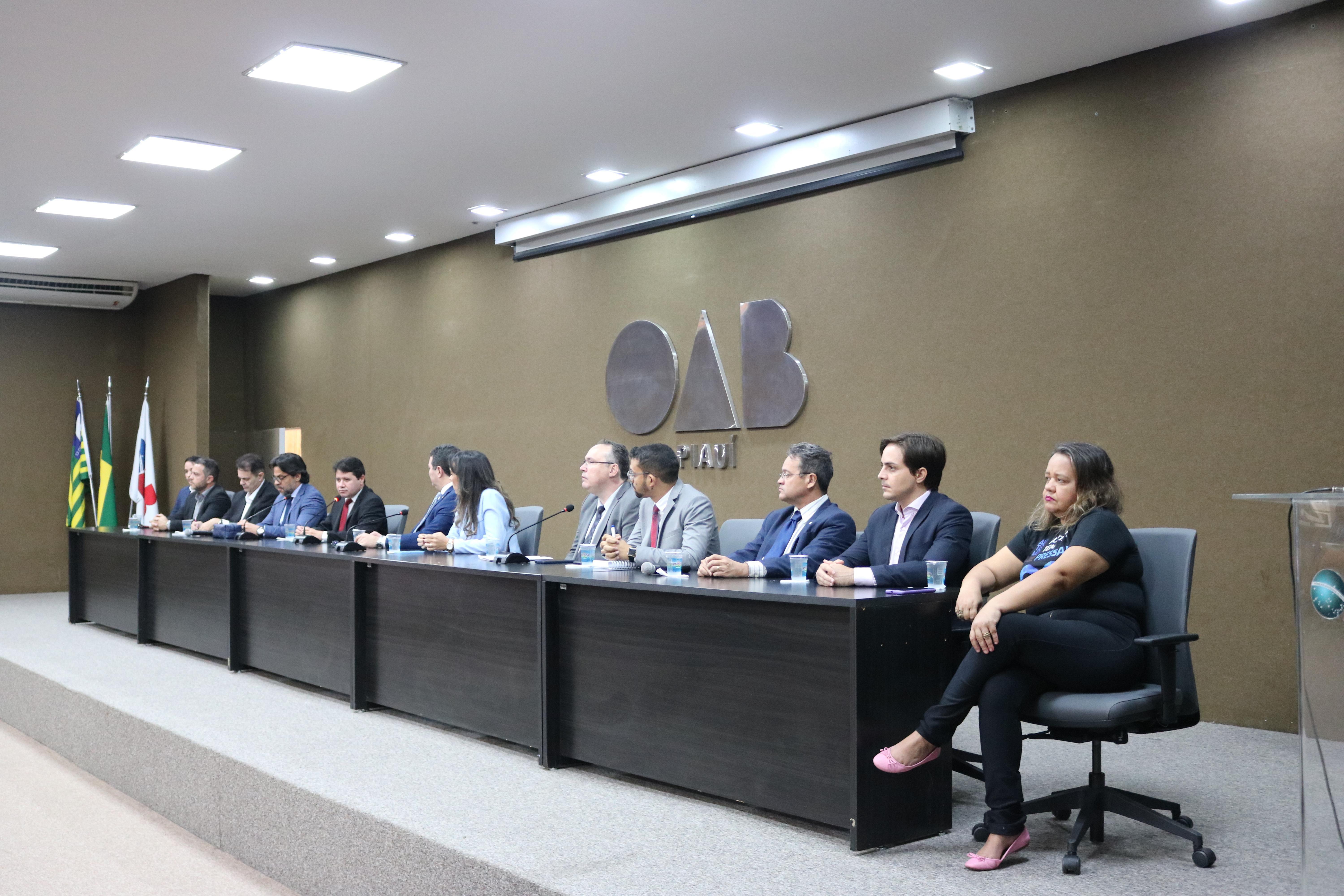 A audiência foi convocada pela OAB-PI