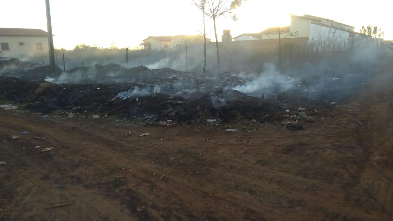Incêndio de grandes proporções em Campo Maior