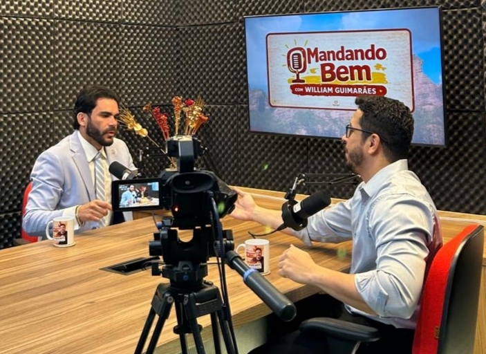 Marcus Vinicius Kalume em entrevista ao William Guimarães no Estúdio do Piauí Hoje