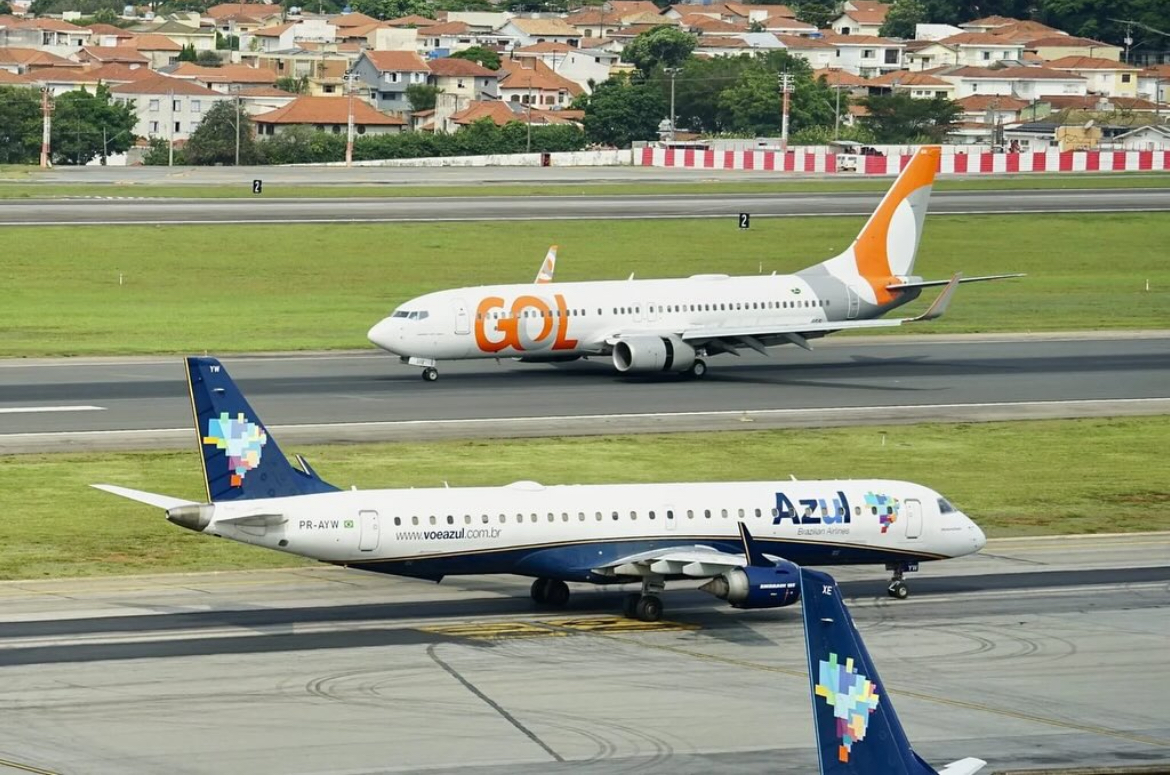 Batida entre aviões da Gol e Azul cancela voo em Teresina