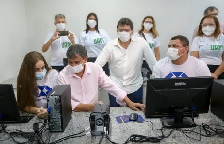 Governador visita reforma do polo da UAPI