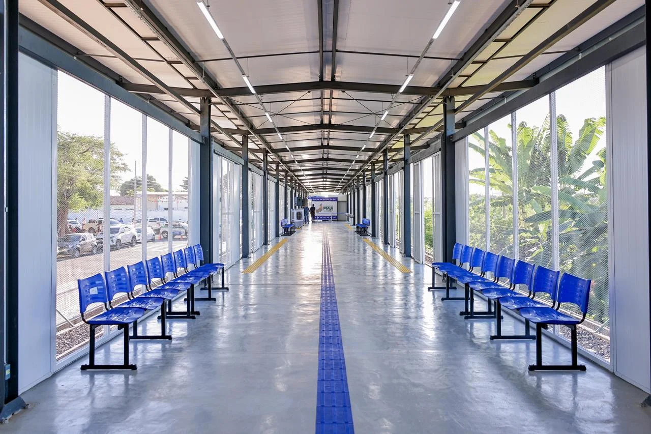 Estação de metrô Itararé, zona Sudeste de Teresina
