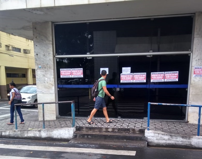 Prédio do INSS no Centro de Teresina