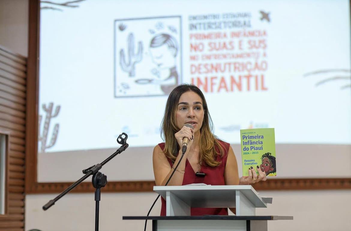 Primeira-dama e coordenadora do Pacto Pelas Crianças do Piauí, Isabel Fonteles