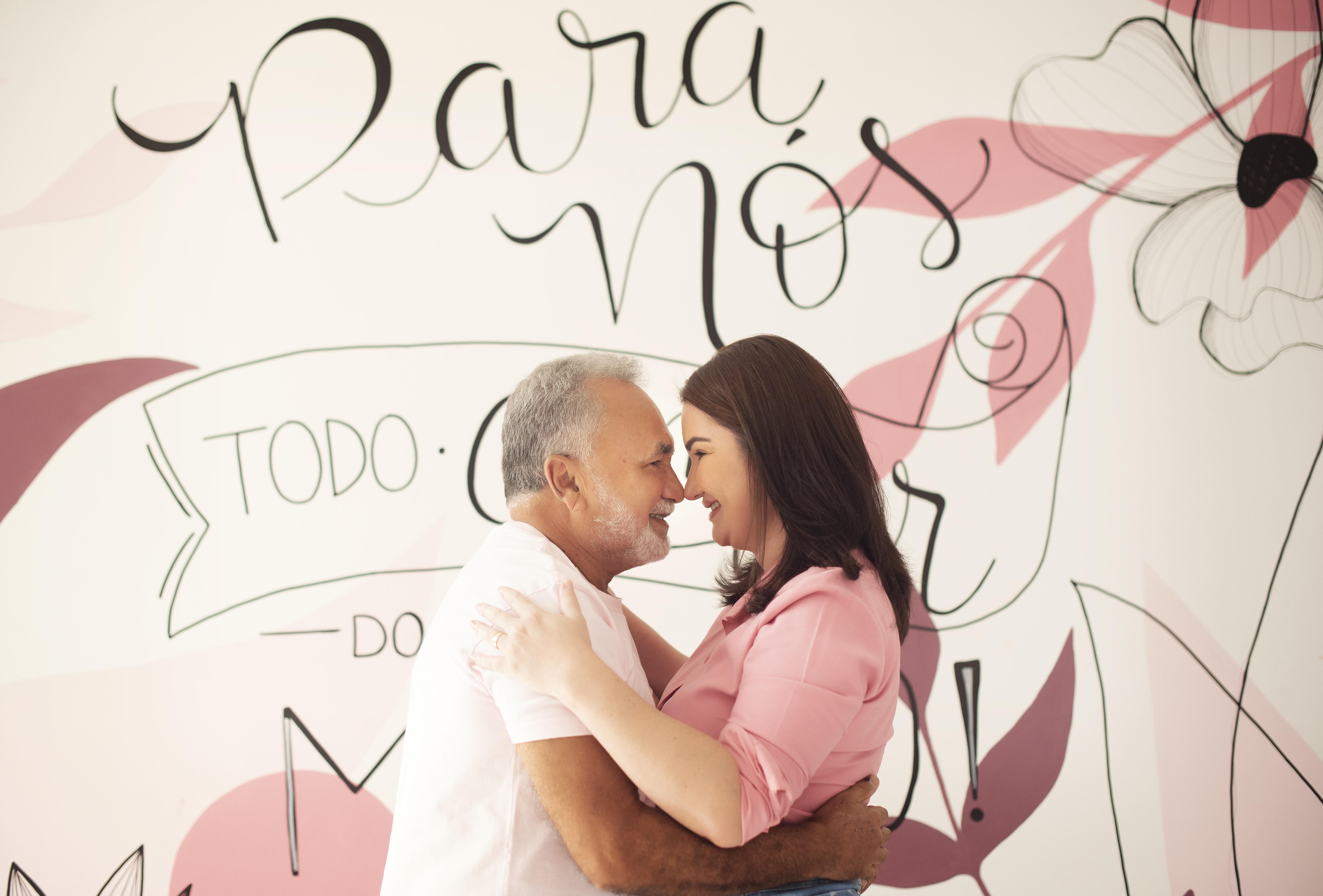 Karine Barros Canabrava e seu esposo, Ademar Canabrava