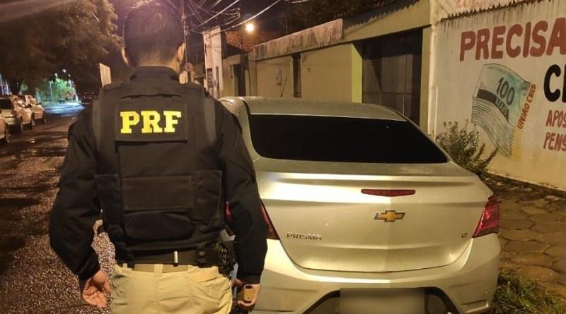 Veículo recuperado em Demerval Lobão