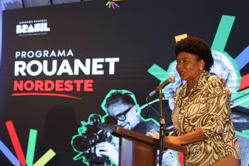 A ministra da Cultura, Margareth Menezes