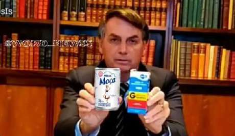Bolsonaro e o leite condensado
