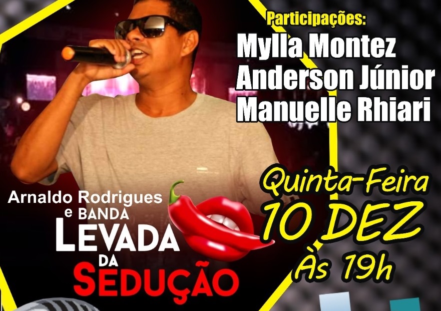 levada Sedução faz show no Programa de Sebastian