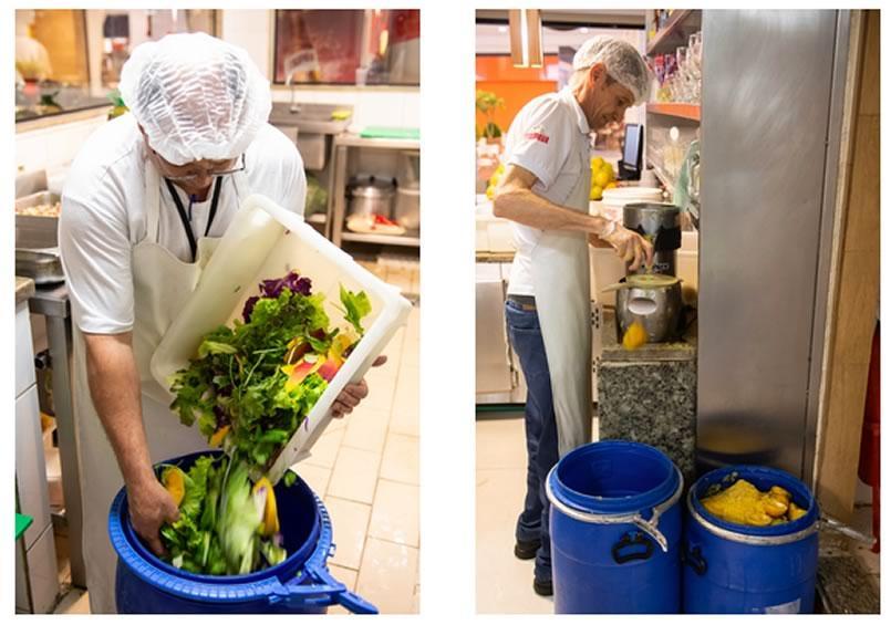 Tratamento de lixo orgânico para coleta seletiva