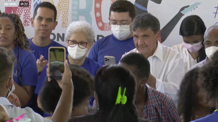 Governador inaugura projeto Mimbó Conectado em comunidade quilombola