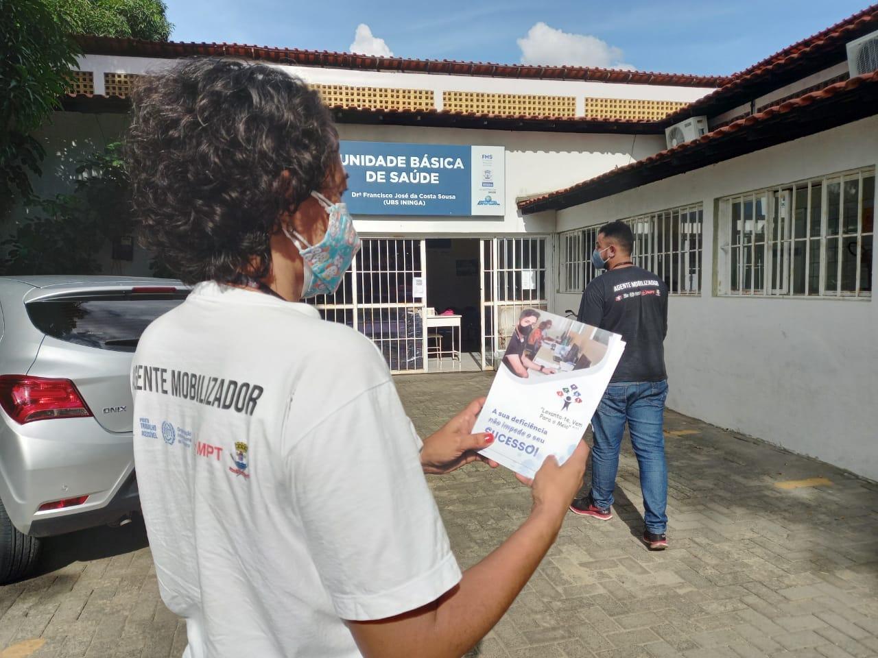 O projeto é realizado por uma equipe de profissionais