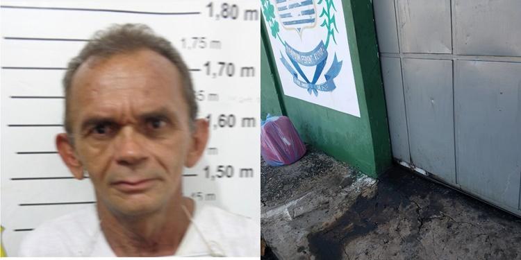 Francílio Teles e o portão que facilitou sua fuga
