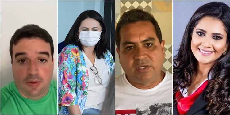 Reginaldo Júnior, Cláudia Elvas, Júnior Carvalho e Thaysa Leda