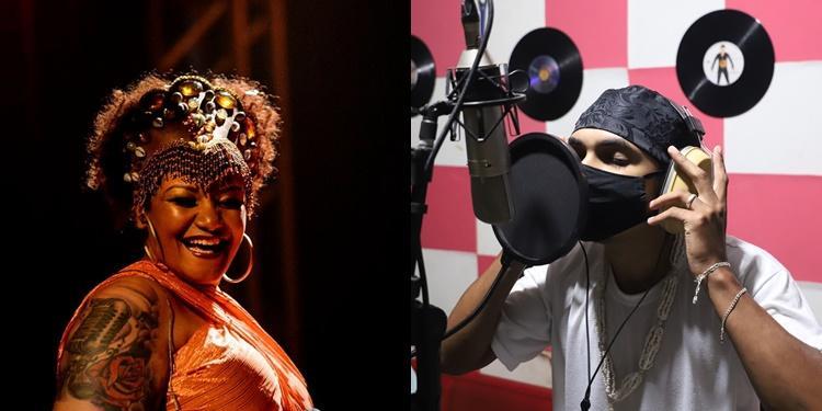 Juliana D Passos (Macumbaria) e o piauiense Valciãn Calixto