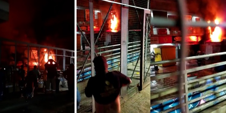 Incêndio atingiu primeiro andar do Shopping da Cidade