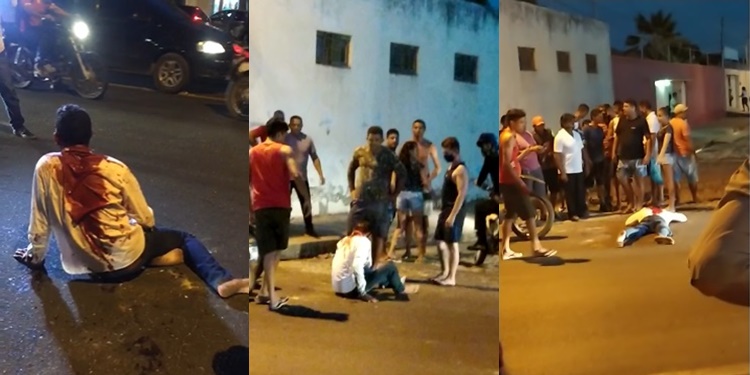 Jovem agredido é suspeito de tentar assaltar moradores na zona Sul