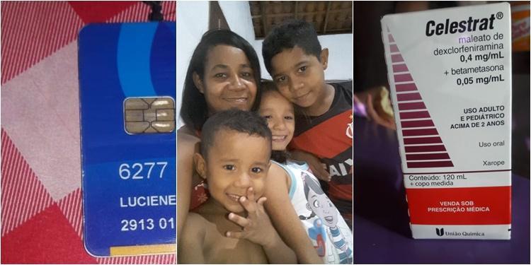 Família de Luciene mantém riso no rosto mesmo com dificuldades