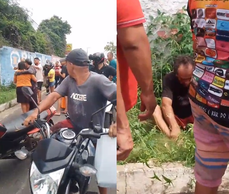 Moradores espancaram o suposto abusador