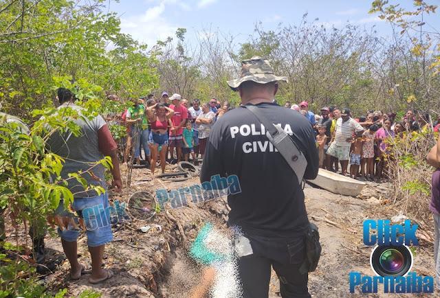 Corpo de mulher foi encontrado com as mãos amarradas em matagal
