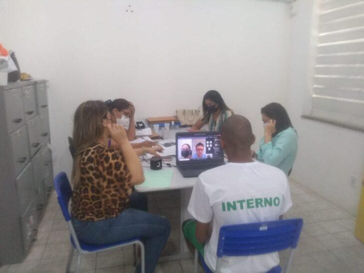 Mutirões com internos do CEM