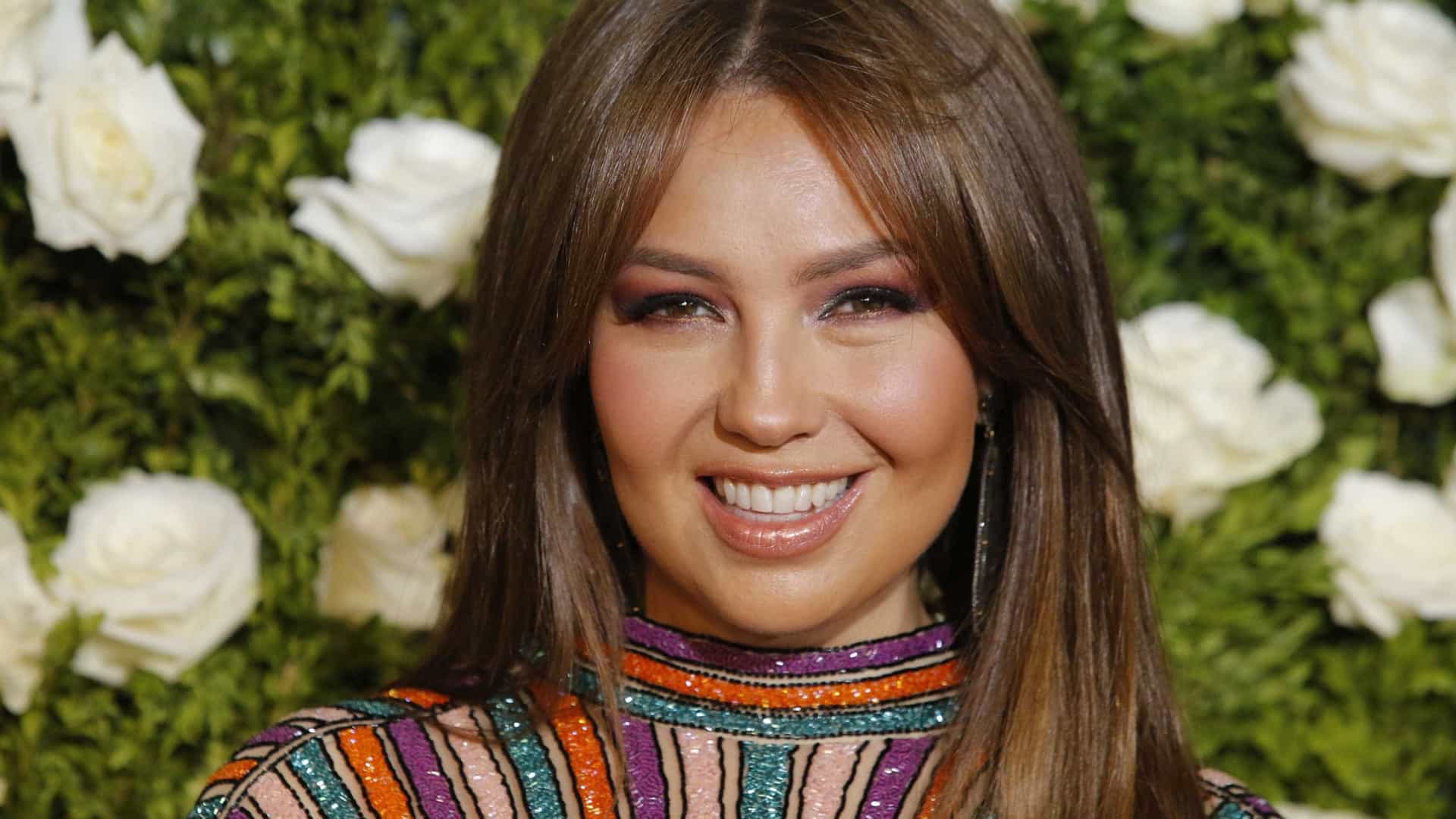 A cantora mexicana Thalia