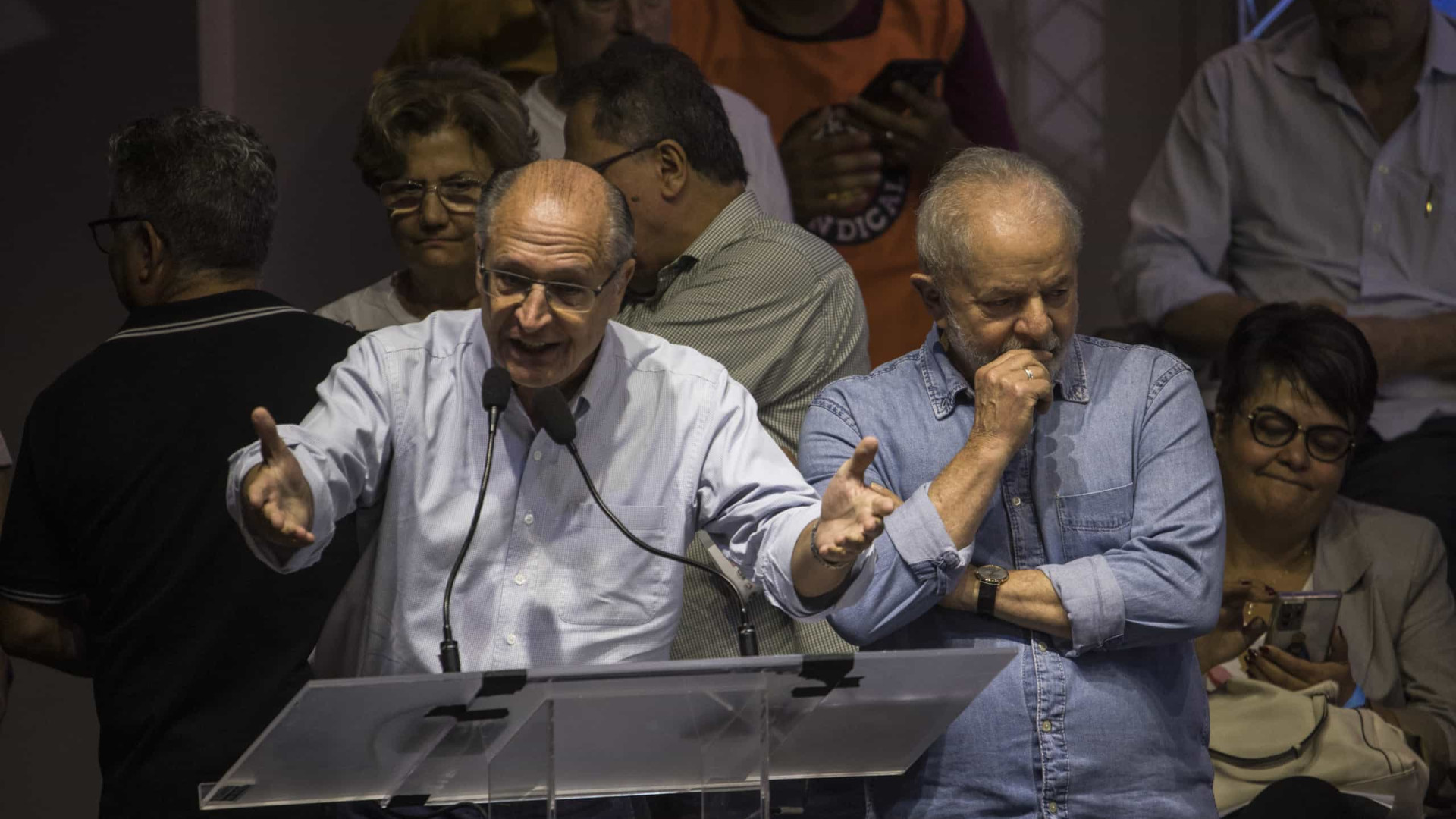 Lula e Alckmin