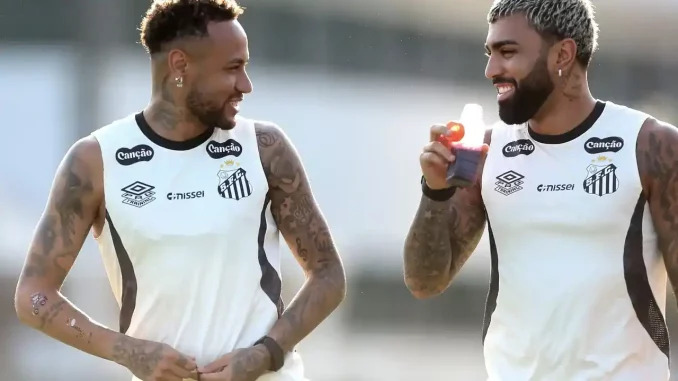 Santos confirma Neymar e Gabigol para duelo diante do Fluminense pelo Brasileirão