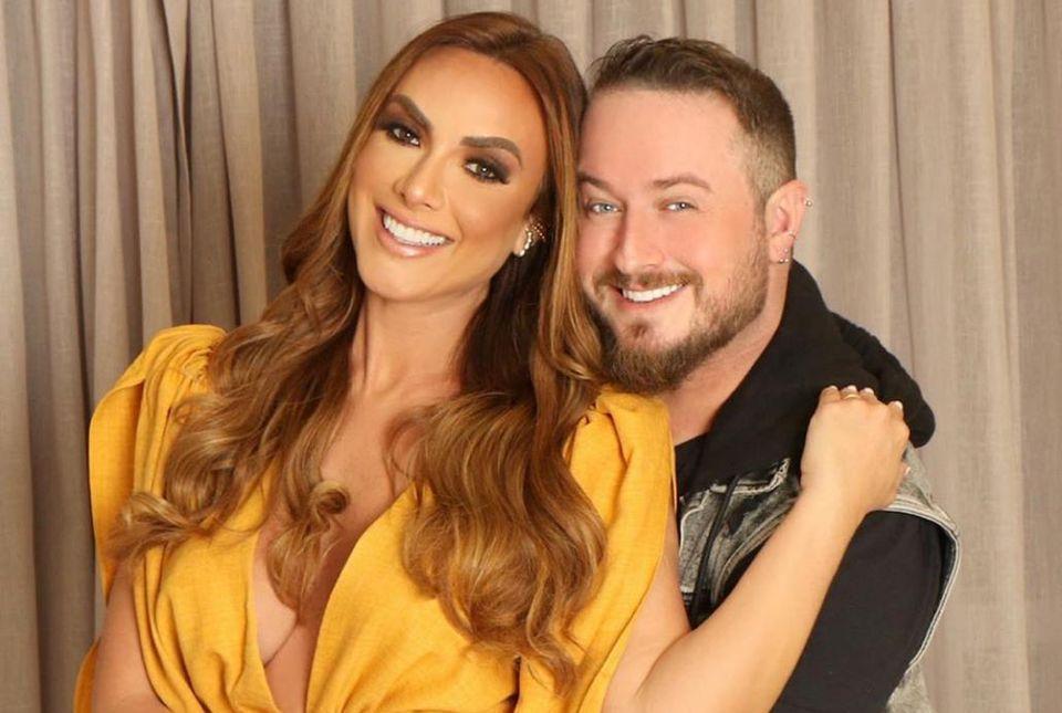 Nicole Bahls e Vinny Nunes
