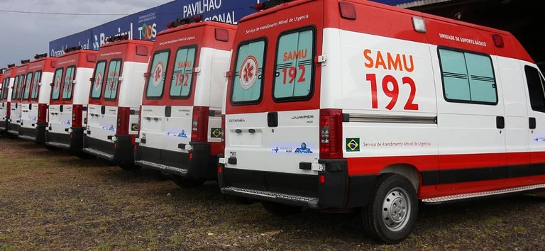 Piauí ganha reforço de sete novas ambulâncias do SAMU