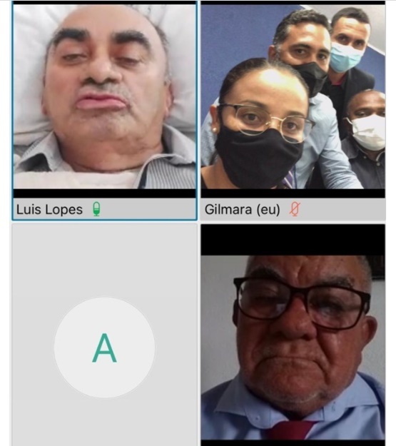 Vereador tomou posse em leito de hospital