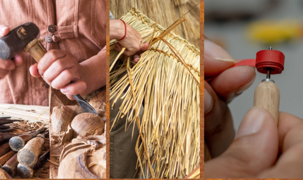 Objetivo das oficinas é aproximar o público do fazer manual