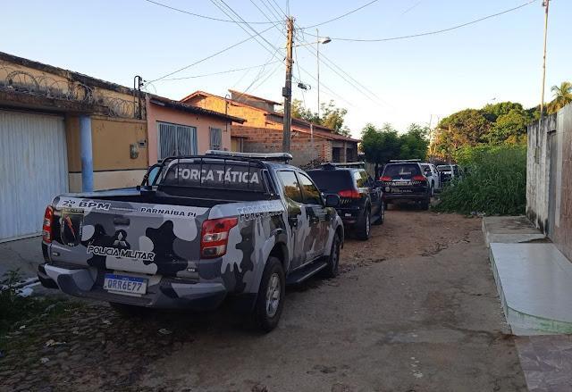 Operação contra facções criminosas em Parnaíba