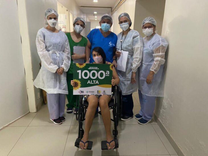 Paciente recuperada em Picos